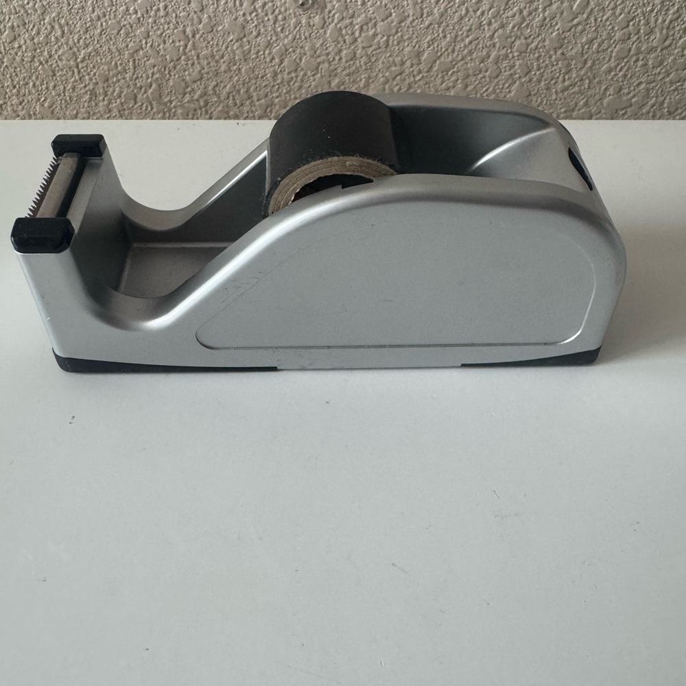 Modern Silver Tape Dispenser